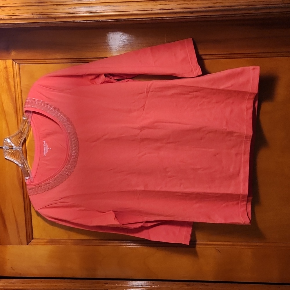 Coldwater Creek 3/4 Sleeve Top NWOT
